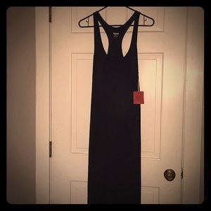 Mossimo Black Racerback Maxi Dress, Small, NWT
